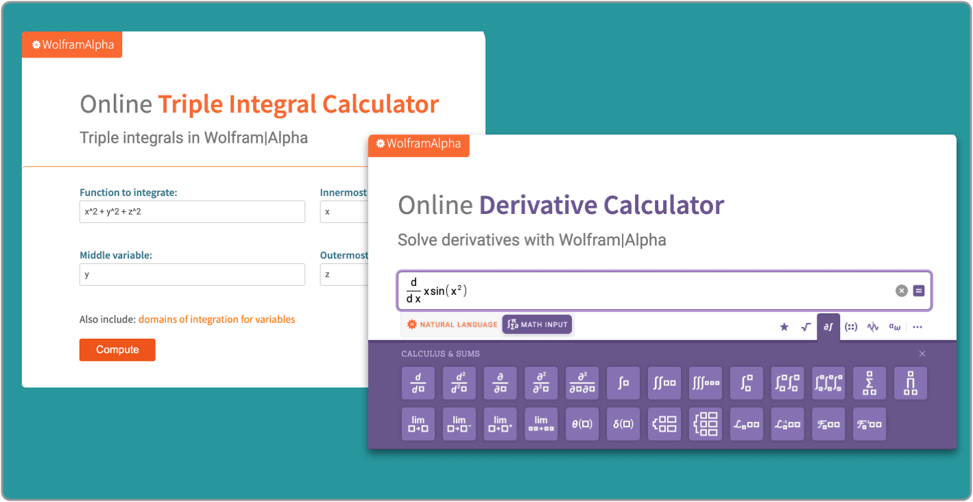 wolfram alpha calculator online